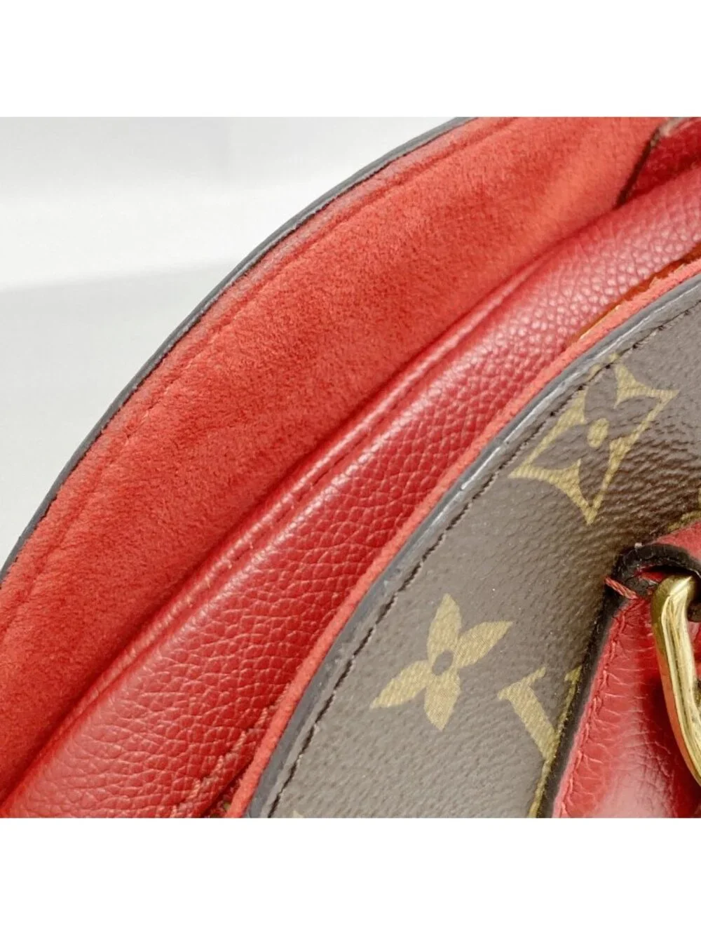 Louis Vuitton Handbag Monogram Alma Bag Intu Bag Rouge